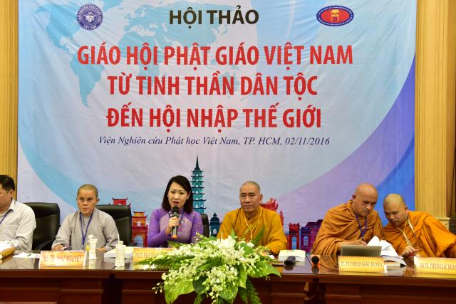 TP. HCM: Hội thảo khoa học ‘’Giáo hội Phật giáo Việt Nam 35 năm hình thành và phát triển’’