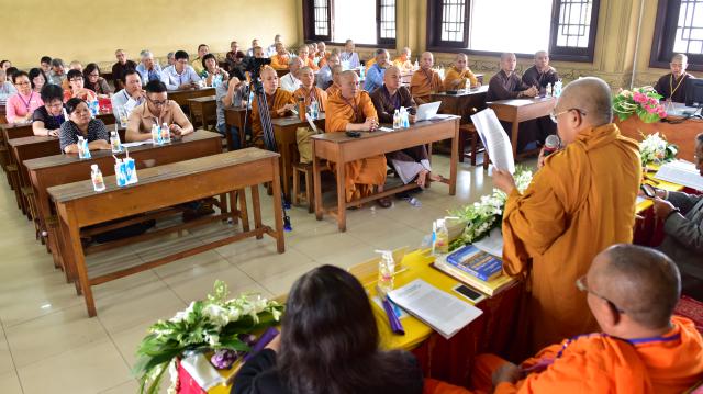 TP. HCM: Hội thảo khoa học ‘’Giáo hội Phật giáo Việt Nam 35 năm hình thành và phát triển’’