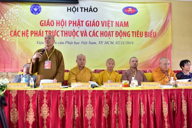 TP. HCM: Hội thảo khoa học ‘’Giáo hội Phật giáo Việt Nam 35 năm hình thành và phát triển’’