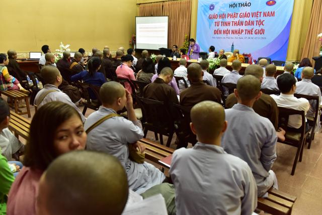 TP. HCM: Hội thảo khoa học ‘’Giáo hội Phật giáo Việt Nam 35 năm hình thành và phát triển’’