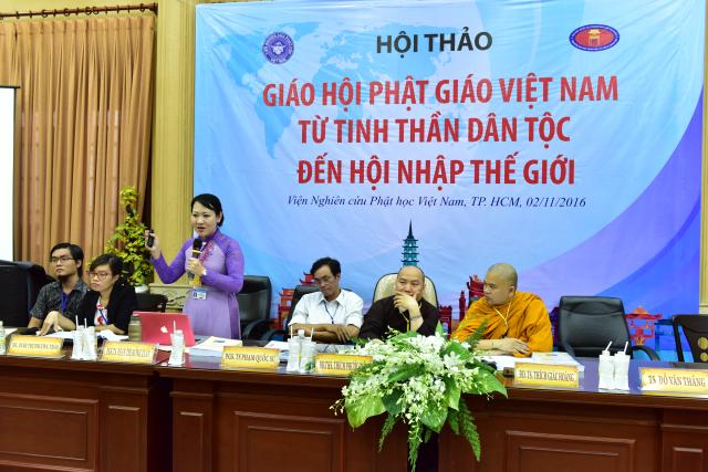 TP. HCM: Hội thảo khoa học ‘’Giáo hội Phật giáo Việt Nam 35 năm hình thành và phát triển’’