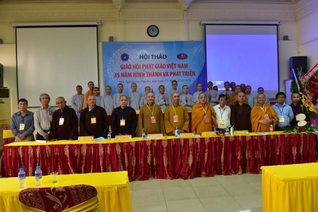 TP. HCM: Hội thảo khoa học ‘’Giáo hội Phật giáo Việt Nam 35 năm hình thành và phát triển’’