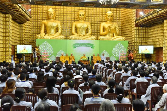 Chùa Giác Ngộ: Khóa tu ngày an lạc lần thứ 10