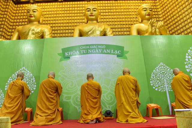 Chùa Giác Ngộ: Khóa tu ngày an lạc lần thứ 10