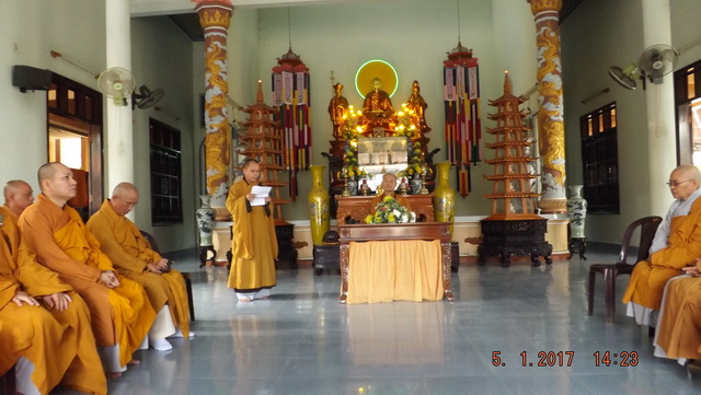 Phật giáo thị xã Ninh Hòa tổ chức lễ Phật thành đạo