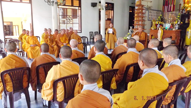 Phật giáo thị xã Ninh Hòa tổ chức lễ Phật thành đạo