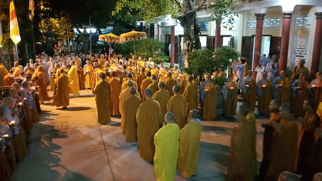 Trang nghiêm lễ nhập kim quan Trưởng lão Hòa thượng Thích Thiện Bình