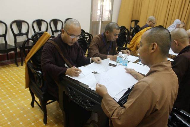 Khánh Hòa: Đại giới đàn Bồ tát Quảng Đức công bố kết quả khảo thí