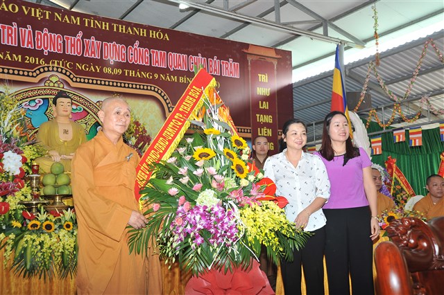 Thanh Hóa: Lễ công bố quyết định bổ nhiệm trụ trì chùa Bái Chăm