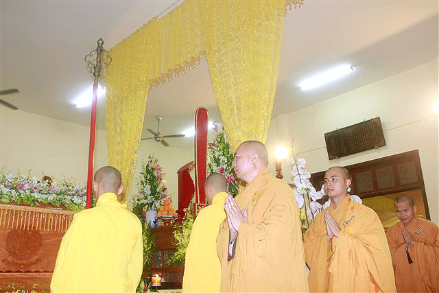Thanh Hóa: Phật giáo tỉnh kính viếng giác linh cố HT Thích Chơn Thiện