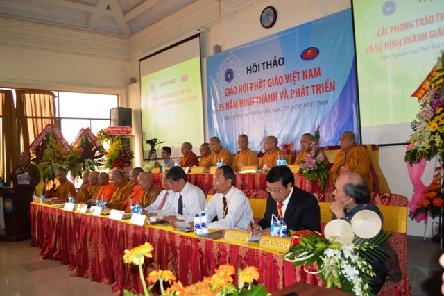 Ấn tượng Hội thảo “Giáo hội Phật giáo Việt Nam 35 năm hình thành và phát triển”