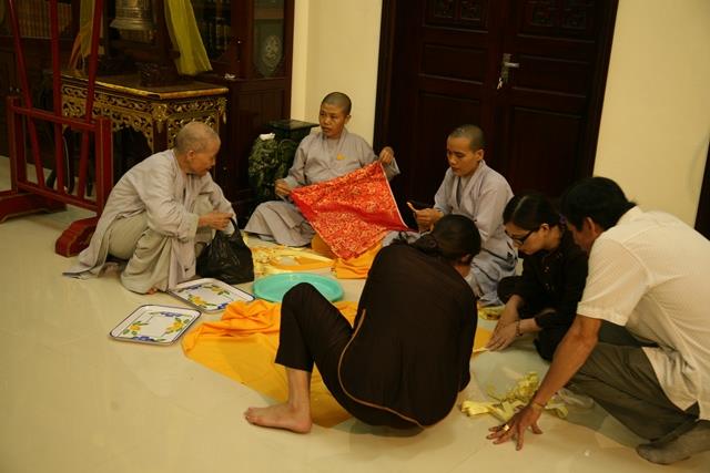 Công tác chuẩn bị Tang lễ Hòa thượng Thích Chơn Thiện