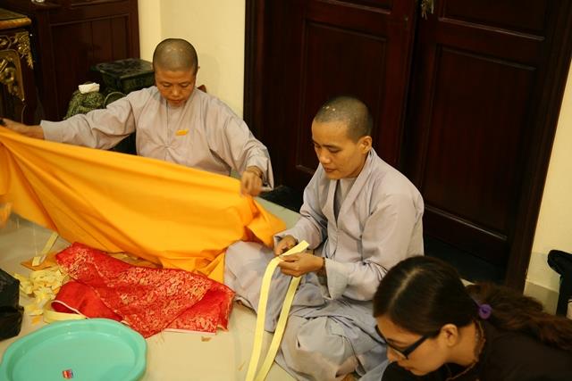Công tác chuẩn bị Tang lễ Hòa thượng Thích Chơn Thiện