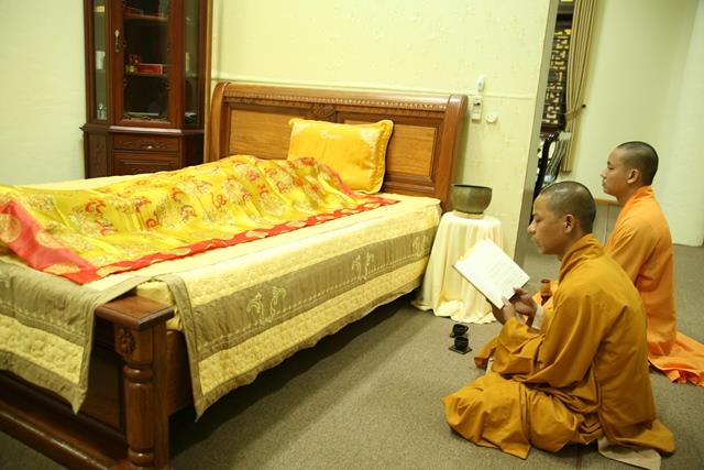 Công tác chuẩn bị Tang lễ Hòa thượng Thích Chơn Thiện