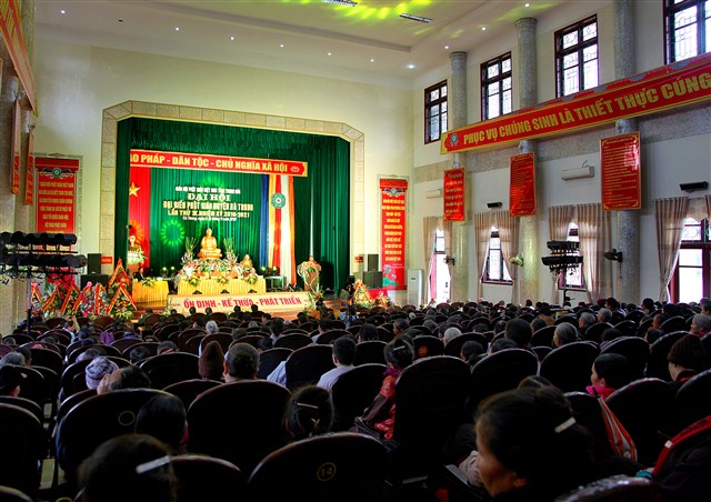 Hà Trung: Đại hội Đại biểu Phật giáo huyện NK IV (2016 – 2021)