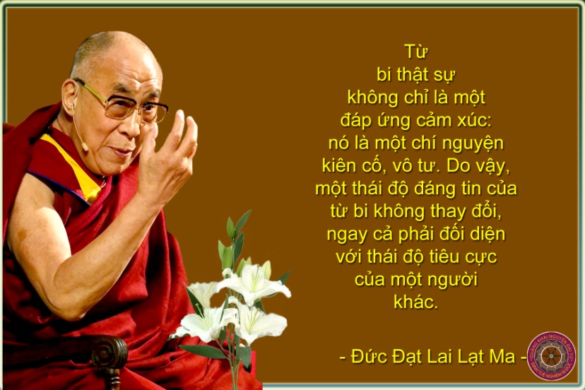 Từ Bi Là Suối Nguồn Yêu Thương Vô Hạn Trong Cuộc Đời Đầy Phong Sương Và Gió Bụi Này