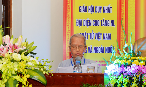 Hà Nội : Đại hội đại biểu Phật giáo quận Hoàn Kiếm nhiệm kỳ VIII (2016 – 2021)