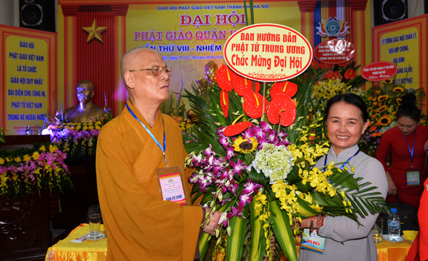 Hà Nội : Đại hội đại biểu Phật giáo quận Hoàn Kiếm nhiệm kỳ VIII (2016 – 2021)