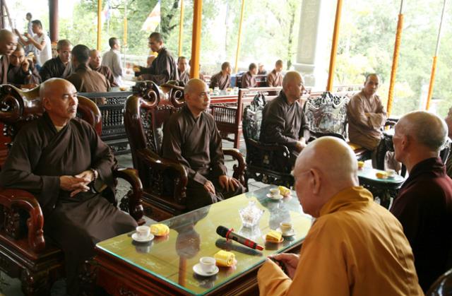 Công tác chuẩn bị Tang lễ Hòa thượng Thích Chơn Thiện
