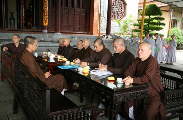 Công tác chuẩn bị Tang lễ Hòa thượng Thích Chơn Thiện