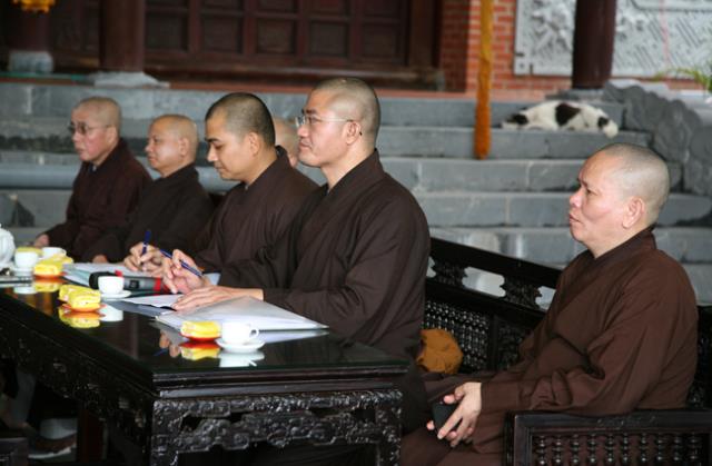 Công tác chuẩn bị Tang lễ Hòa thượng Thích Chơn Thiện