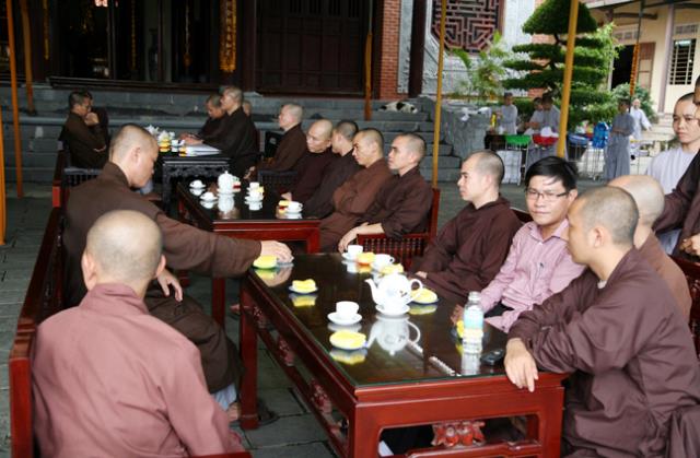 Công tác chuẩn bị Tang lễ Hòa thượng Thích Chơn Thiện