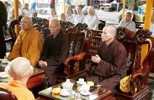 Công tác chuẩn bị Tang lễ Hòa thượng Thích Chơn Thiện