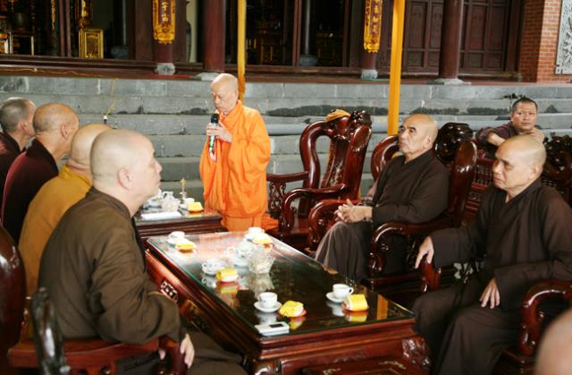 Công tác chuẩn bị Tang lễ Hòa thượng Thích Chơn Thiện
