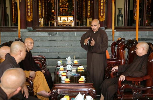 Công tác chuẩn bị Tang lễ Hòa thượng Thích Chơn Thiện