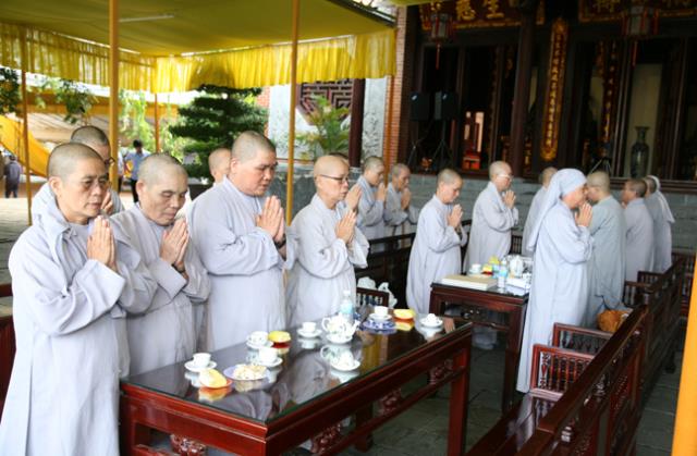 Công tác chuẩn bị Tang lễ Hòa thượng Thích Chơn Thiện