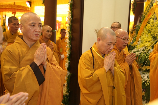 Lễ Sơ dạ cung tiến Giác linh Cố Trưởng lão HT. Thích Chơn Thiện