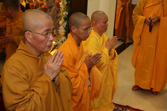Lễ Sơ dạ cung tiến Giác linh Cố Trưởng lão HT. Thích Chơn Thiện