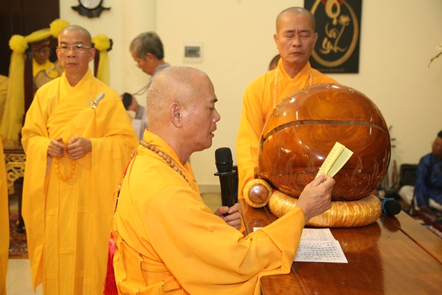 Lễ Sơ dạ cung tiến Giác linh Cố Trưởng lão HT. Thích Chơn Thiện