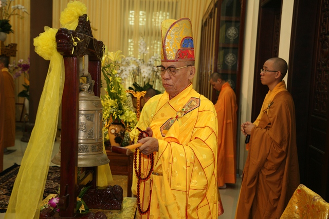 Lễ Sơ dạ cung tiến Giác linh Cố Trưởng lão HT. Thích Chơn Thiện