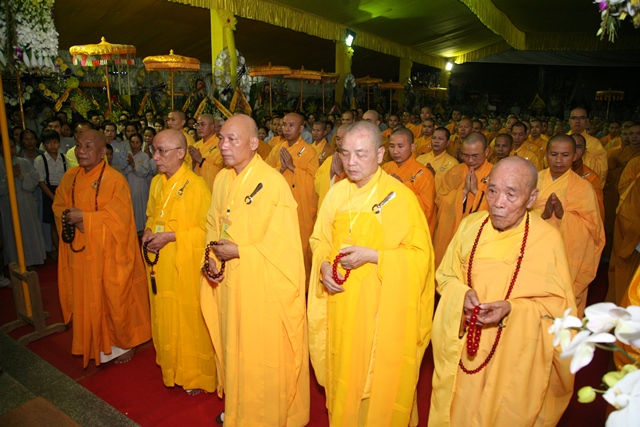 Lễ Tưởng niệm của Ban Trị sự tỉnh, Môn phái Tổ đình Tường Vân và Học viện Phật giáo Huế