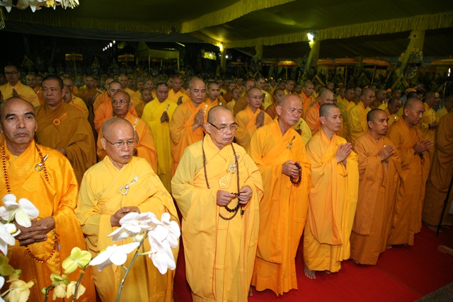 Lễ Tưởng niệm của Ban Trị sự tỉnh, Môn phái Tổ đình Tường Vân và Học viện Phật giáo Huế