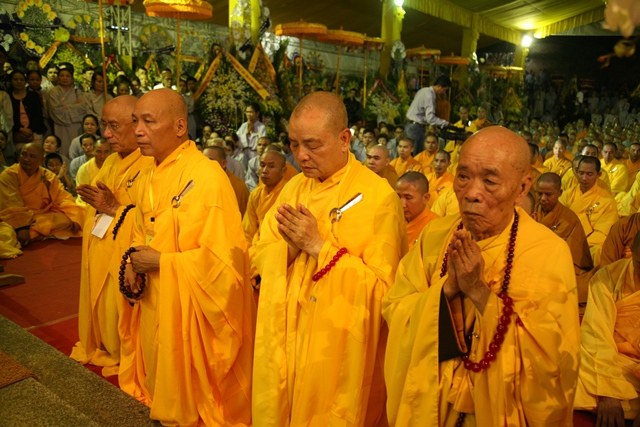 Lễ Tưởng niệm của Ban Trị sự tỉnh, Môn phái Tổ đình Tường Vân và Học viện Phật giáo Huế