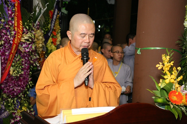 Lễ Tưởng niệm của Ban Trị sự tỉnh, Môn phái Tổ đình Tường Vân và Học viện Phật giáo Huế