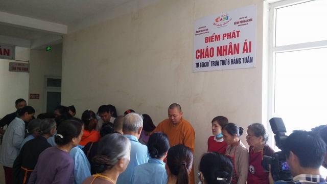Thanh Hóa: Ra mắt &quot;Nồi cháo nhân ái tuổi thơ cười&quot; tại Bệnh viện Đa khoa TP. Thanh Hóa