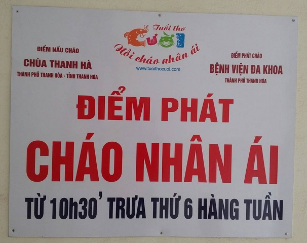 Thanh Hóa: Ra mắt &quot;Nồi cháo nhân ái tuổi thơ cười&quot; tại Bệnh viện Đa khoa TP. Thanh Hóa