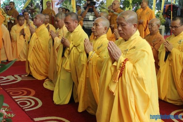 Khánh Hòa: HĐCM, HĐTS GHPGVN kính viếng cố Trưởng  lão HT.Thích Thiện Bình