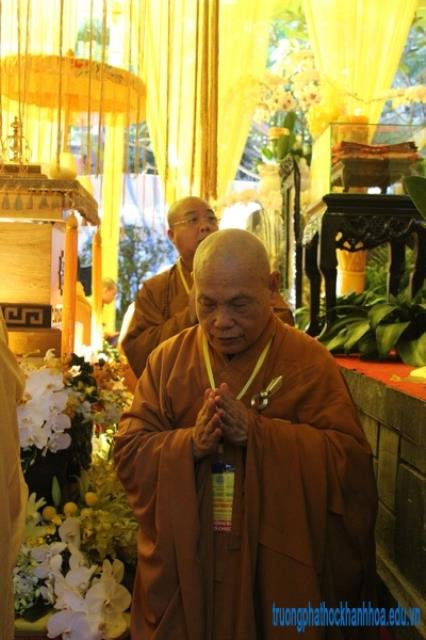 Khánh Hòa: HĐCM, HĐTS GHPGVN kính viếng cố Trưởng  lão HT.Thích Thiện Bình