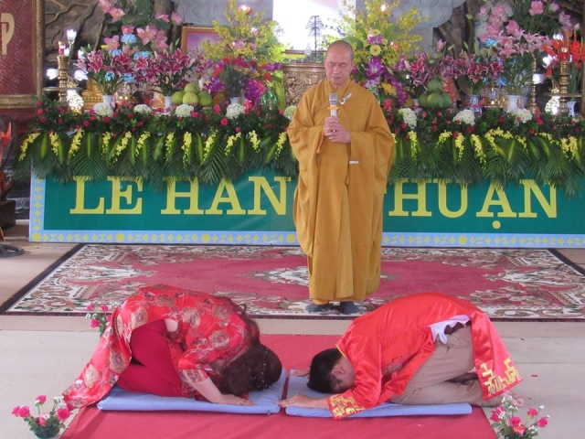 Thanh Hóa: Thiền viện Trúc Lâm Hàm Rồng tổ chức lễ Hằng thuận