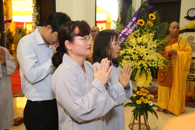 Lễ Sơ dạ cung tiến Giác linh Cố Trưởng lão HT. Thích Chơn Thiện