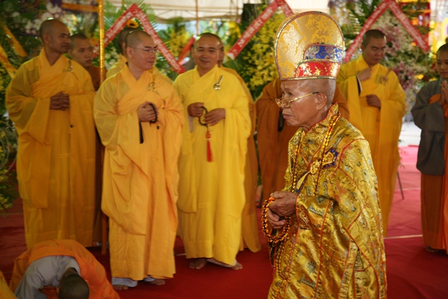 Lễ thỉnh Giác linh Cố Trưởng lão HT.Thích Chơn Thiện yết Phật, Tổ
