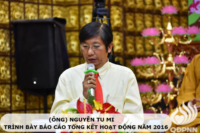 Báo Cáo Tổng Kết và Phương Hướng Hoạt Động - Quỹ Đạo Phật Ngày Nay 2016