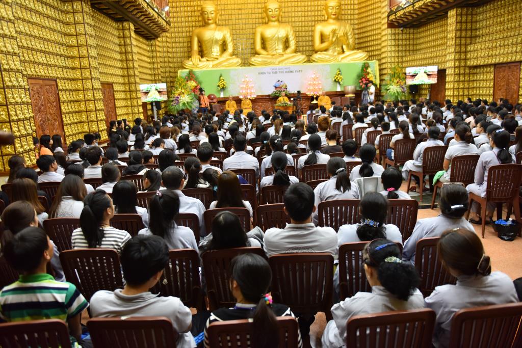 Chùa Giác Ngộ: Khóa tu ‘’Tuổi Trẻ Hướng Phật’’ lần thứ 10