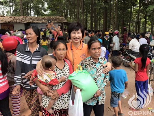 Quỹ Đạo Phật Ngày Nay: Tổng kết chương trình “Trao tặng yêu thương” đợt 2  tại hồ  Dầu Tiếng Tây Ninh (C100)