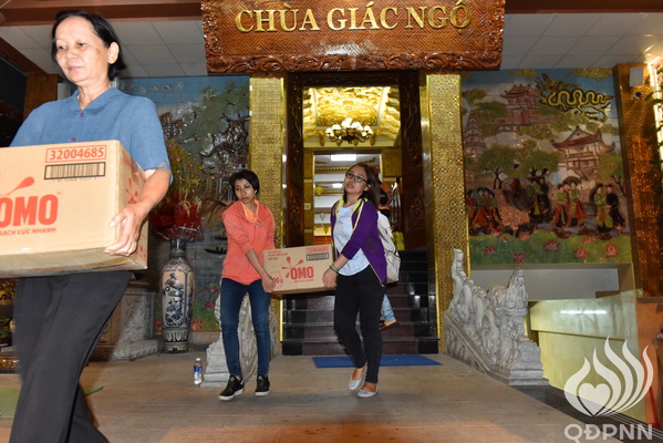 Quỹ Đạo Phật Ngày Nay: Tổng kết chương trình “Trao tặng yêu thương” đợt 2  tại hồ  Dầu Tiếng Tây Ninh (C100)