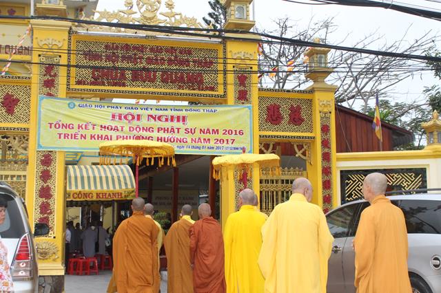 Phật Giáo Đồng Tháp tổng kết Phật sự năm 2016